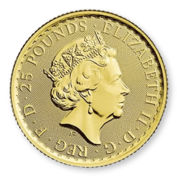 1/4oz Royal Mint Britannia Gold Coin (Random Years) 1/4oz Royal Mint Britannia Gold Coin