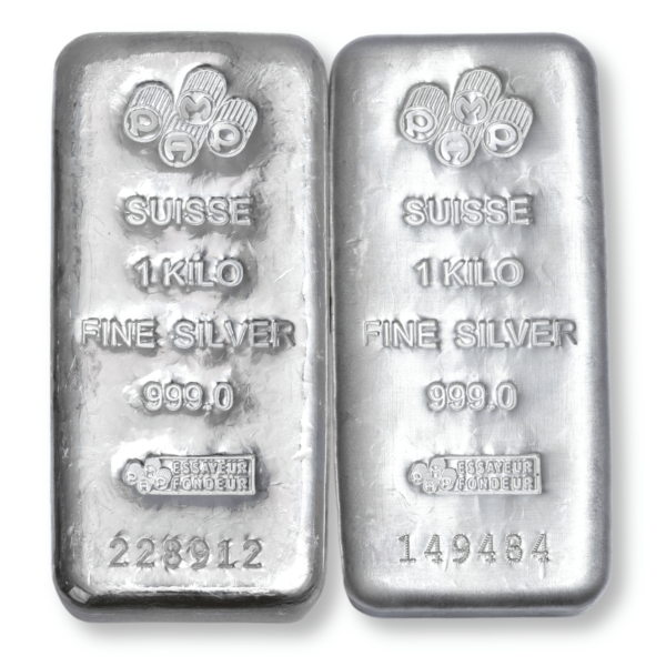 100159 - Main 1kg PAMP Silver Cast Bar (Secondary) 1kg PAMP Silver Cast Bar