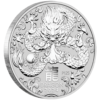 Silver Coin Edge P125 2024 1/2oz Perth Mint Silver Lunar Dragon Coin Series 3 2024 1/2oz Perth Mint Silver Lunar Dragon Coin Series 3