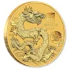 2024 1oz Perth Mint Gold Lunar Dragon with Privy Mark 2024 1oz Perth Mint Gold Lunar Dragon with Privy Mark