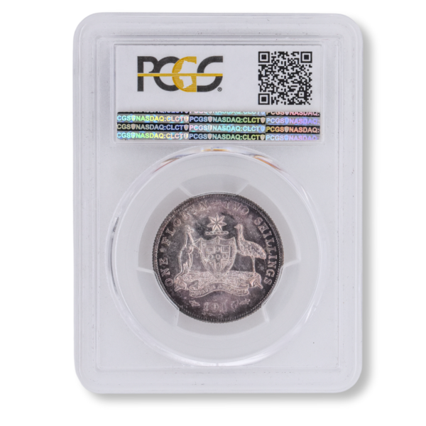 1916 Australian Florin PCGS MS63 1916 Australian Florin PCGS MS63