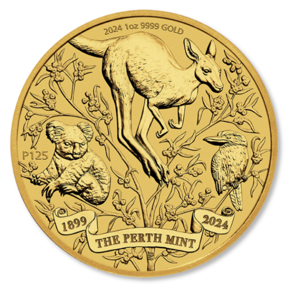 2024 1oz Perth Mint's 125th Anniversary Gold Coin 2024 1oz Perth Mint's 125th Anniversary Gold Coin