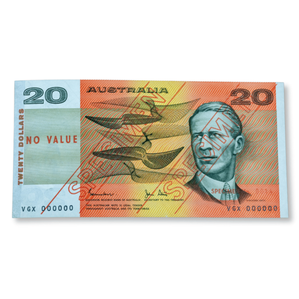 TAA Specimen Banknote Set Extremely Rare TAA Specimen Banknote Set Extremely Rare