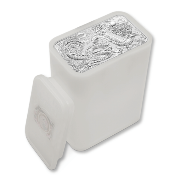 2024 1oz Perth Mint Silver Dragon Rectangular Coin 2024 1oz Perth Mint Silver Dragon Rectangular Coin