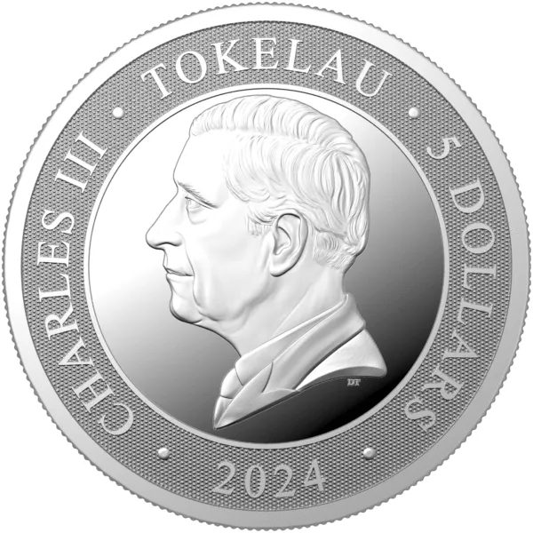 1017192091 - Obverse 1oz ABC Mint Silver Crocodile Untamed Landscapes Series 2024 1oz ABC Mint Silver Crocodile Untamed Landscapes Series (Coin Cap)