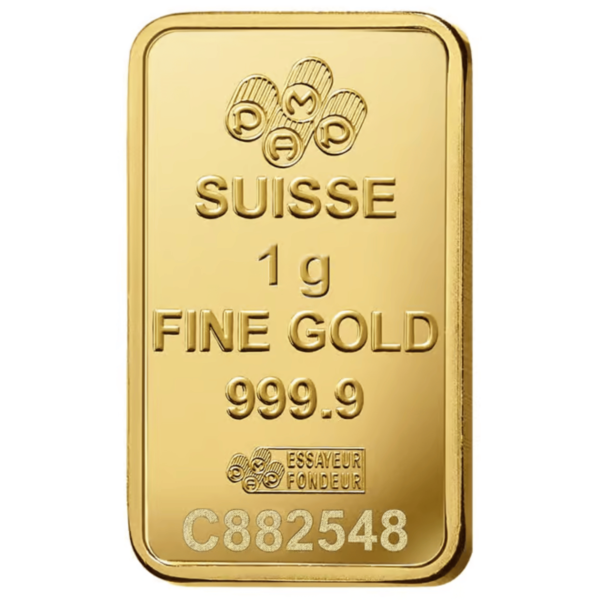1g PAMP ROSA Gold Minted Bar 1g PAMP ROSA Gold Minted Bar