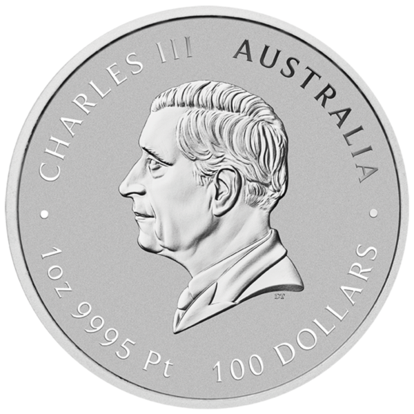 1017192095 - Obverse 2025 1oz Perth Mint Platinum Lunar Snake Coin Series 3 perth mint