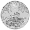 2025 Year of the Snake - Straight On - Silver 2025 1oz Perth Mint Silver Lunar Snake Coin Series 3 perth mint