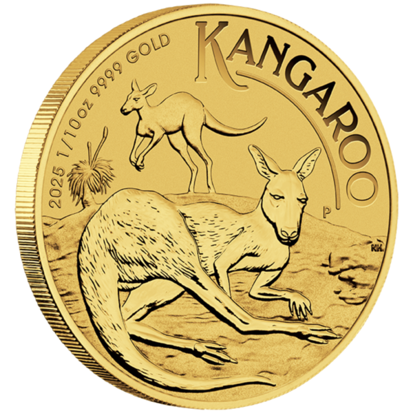 2025 1/10oz Perth Mint Gold Kangaroo Coin 2025 1/10oz Perth Mint Gold Kangaroo Coin