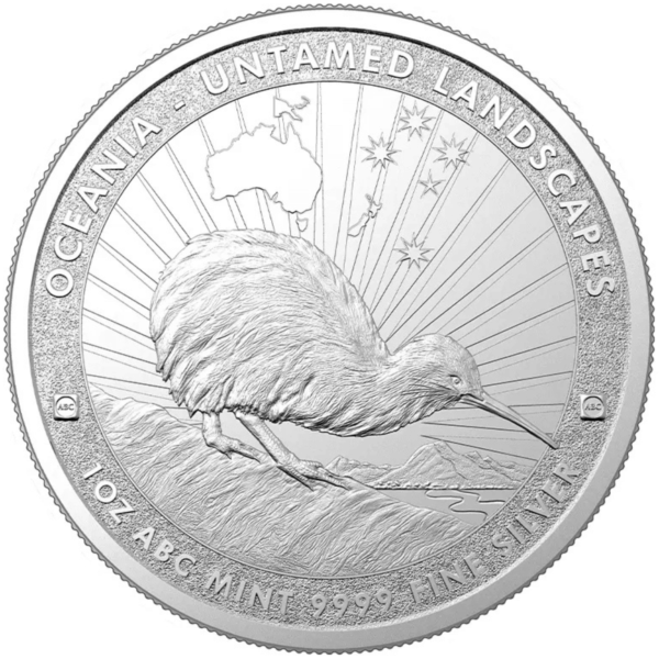 2024 1oz ABC Mint Silver Kiwi Untamed Landscapes Series 2024 1oz ABC Mint Silver Kiwi Untamed Landscapes Series