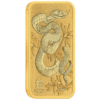 1oz Perth Mint Gold Lunar Snake Minted Bar Gold Lunar Snake