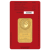 1oz Perth Mint Gold Lunar Snake Minted Bar Gold Lunar Snake