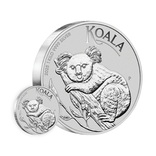 2025 1KG Perth Mint Silver Koala Coin 2025 1KG Perth Mint Silver Koala Coin