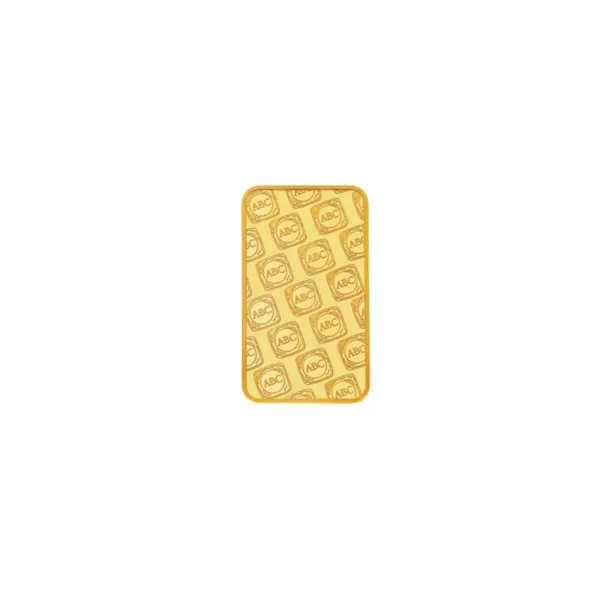 101769 - OBV 5g ABC Gold Minted Bar 5g ABC Gold Minted Bar