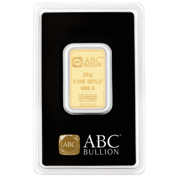 20g ABC Gold Minted Bar 20g ABC Gold Minted Bar