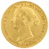 100729 - Obverse 1870 Sydney Mint Sovereign Fine 1870 Sydney Mint Sovereign Fine