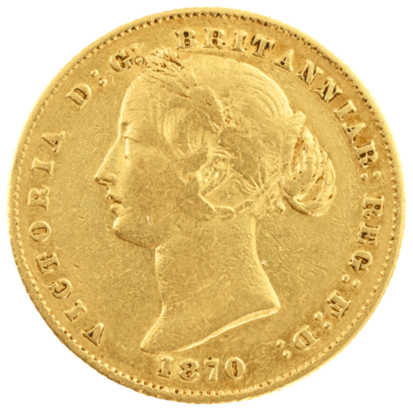 1870 Sydney Mint Sovereign Fine 1870 Sydney Mint Sovereign Fine