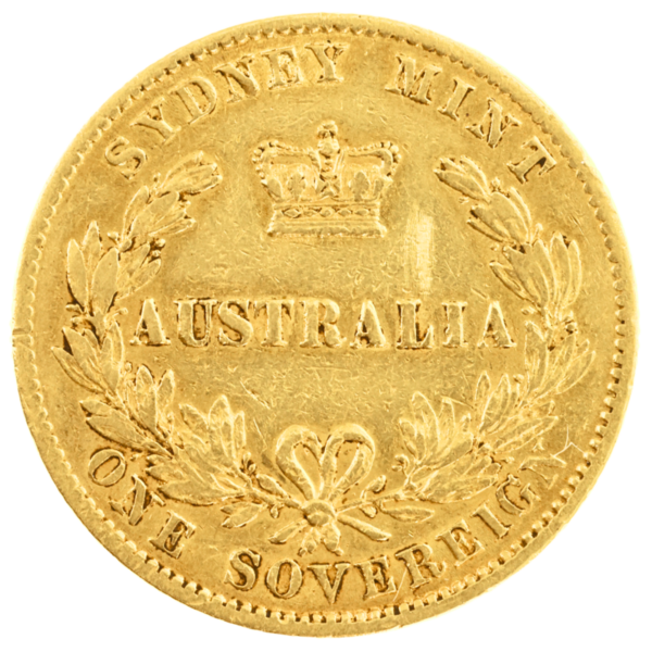 1870 Sydney Mint Sovereign Fine 1870 Sydney Mint Sovereign Fine