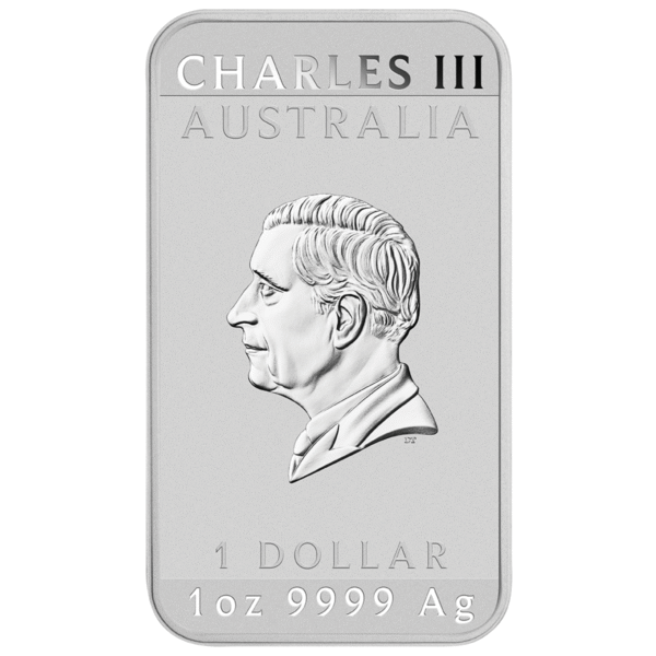 2025 1oz Perth Mint Silver Dragon Rectangular Coin 2025 1oz Perth Mint Silver Dragon Rectangular Coin