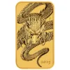 101776 - Main 2025 1oz Perth Mint Gold Dragon Rectangular Coin 2025 1oz Perth Mint Gold Dragon Rectangular Coin