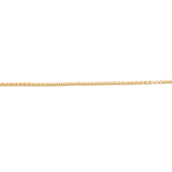 18ct YG Round Box Chain 50cm 2.5mm 18ct YG inca chain 50cm 2.5mm