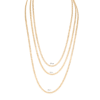 18ct YG Flat Curb Chain 50cm 4mm gold curb chain