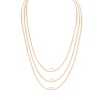 18ct YG Flat Curb Chain 2.1mm 55cm curb chain