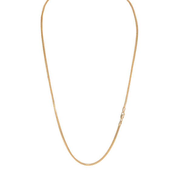 18ct YG Franco Chain 60cm 2.2mm franco chain