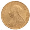 1899S Queen Victoria Veil Sovereign Uncirculated 1899S Queen Victoria Veil Sovereign Uncirculated