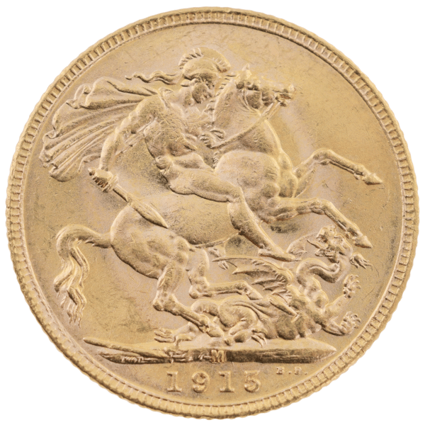 1915M George V Sovereign Uncirculated 1915M George V Sovereign Uncirculated