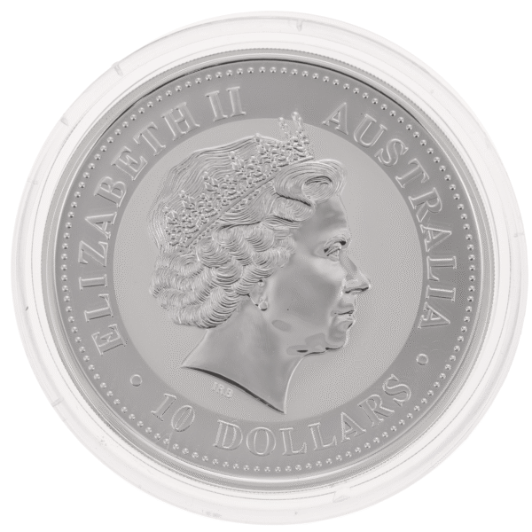 2004 10oz Perth Mint Silver Lunar Monkey Coin Series 1 2004 lunar monkey