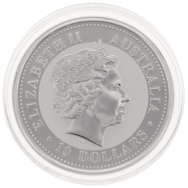 2005 10oz Perth Mint Silver Lunar Rooster Coin Series 1 2005 lunar rooster