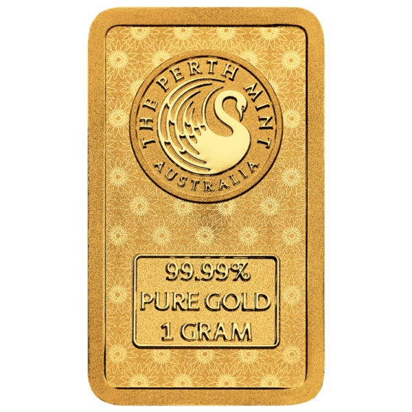 1g Perth Mint Lakshmi Gold Minted Bar Lakshmi