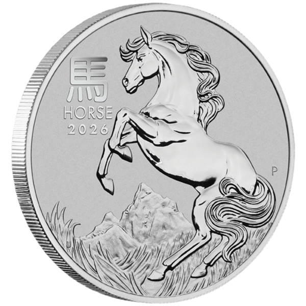 2026 1oz Perth Mint Platinum Lunar Horse Coin Series 3 2026 1oz Perth Mint Platinum Lunar Horse Coin Series 3