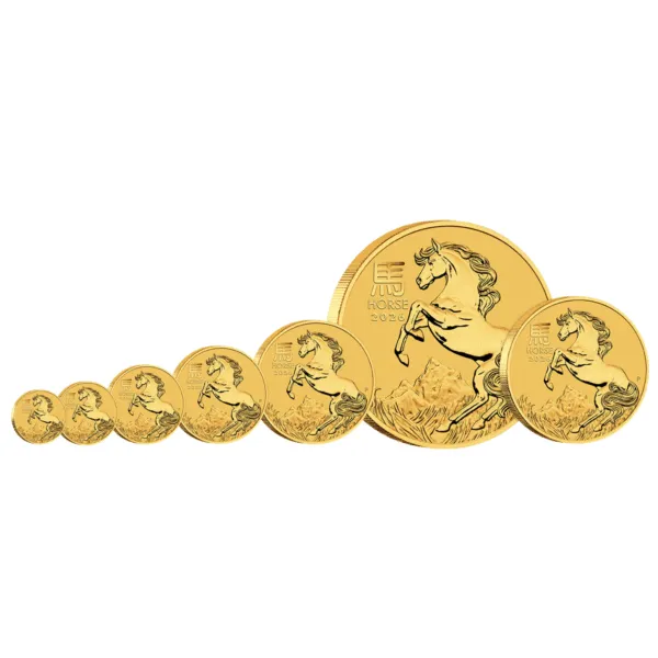 2026 2oz Perth Mint Gold Lunar Horse Coin Series 3 2026 2oz Perth Mint Gold Lunar Horse Coin Series 3