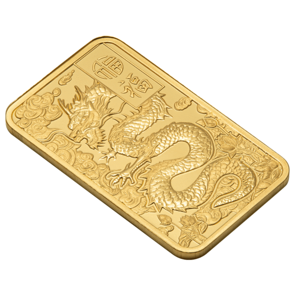 2025 5g Gold Bar - PAMP Good Luck: Yellow Dragon 2025 5g Gold Bar - PAMP Good Luck: Yellow Dragon
