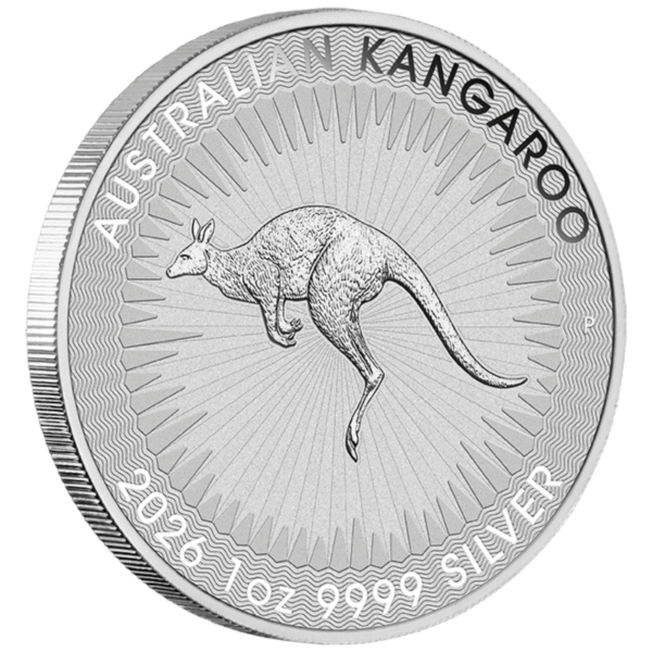 101861 - Edge 2026 1oz Perth Mint Silver Kangaroo Coin 2026 1oz Perth Mint Silver Kangaroo Coin