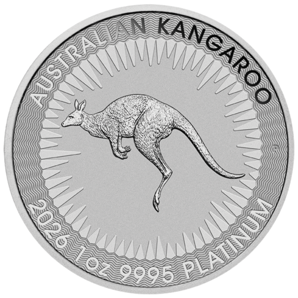 2026 1oz Perth Mint Platinum Kangaroo Coin 2026 1oz Perth Mint Platinum Kangaroo Coin
