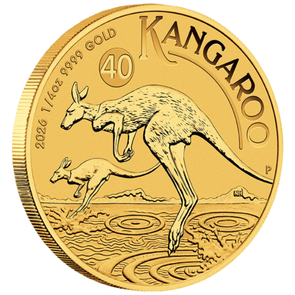 2026 1/4oz Perth Mint Gold Kangaroo Coin 2026 1/4oz Perth Mint Gold Kangaroo Coin