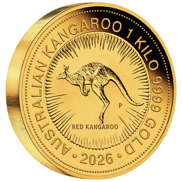 101867 - Edge 2026 1kg Perth Mint Gold Kangaroo Coin 2026 1kg Perth Mint Gold Kangaroo Coin