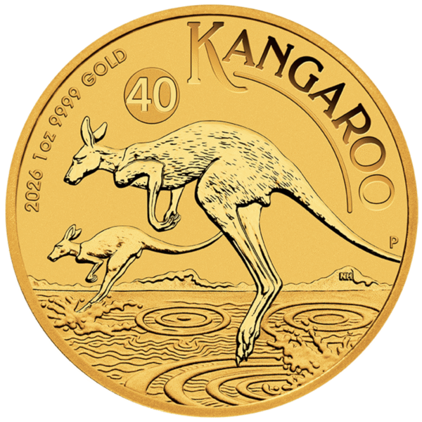 2026 1oz Perth Mint Gold Kangaroo Coin 2026 1oz Perth Mint Gold Kangaroo Coin