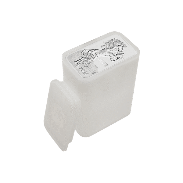 2026 1oz Perth Mint Silver Horse Rectangular Coin 2026 1oz Perth Mint Silver Horse Rectangular Coin