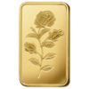 101886 - Obverse 100g PAMP Rosa Gold Minted Bar pamp rosa