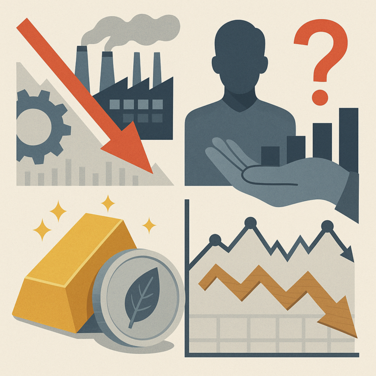 Manufacturing bleeds while Gold and Silver Soar Blog Categories