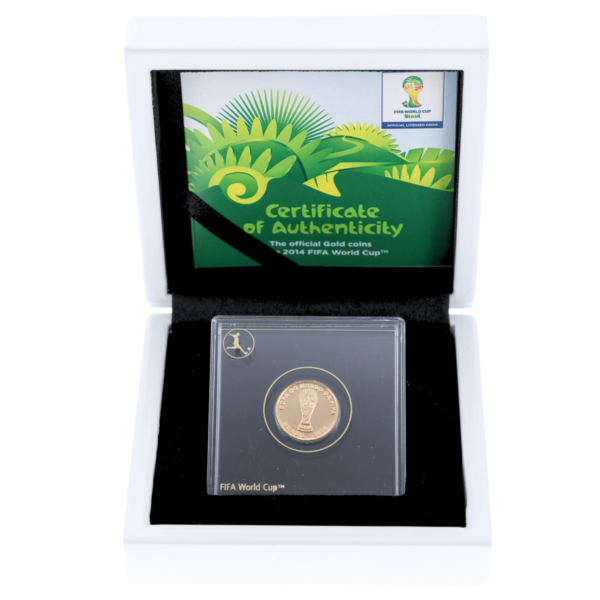 2014 Fifa World Cup Brazil Official Gold Coin 10 Reais 2014 fifa world cup