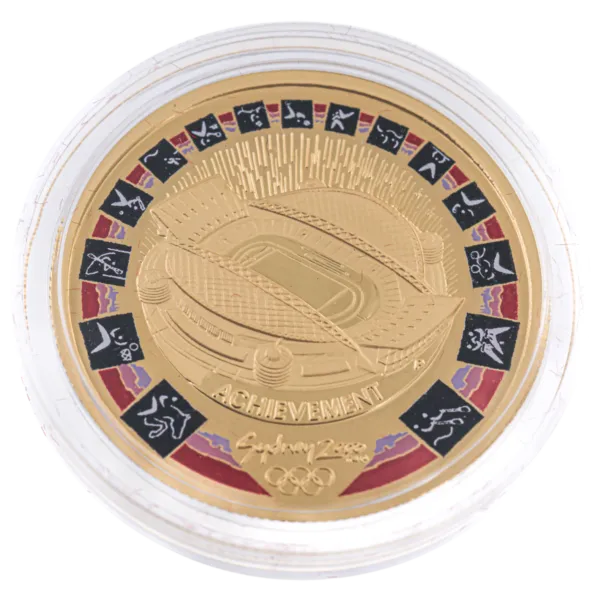 Sydney 2000 Olympic Gold / Silver Proof Millennium Coin Collection olympics