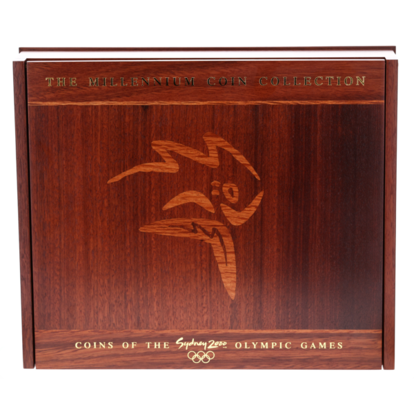 102049 - Box Closed Sydney 2000 Olympic Gold / Silver Proof Millennium Coin Collection olympics