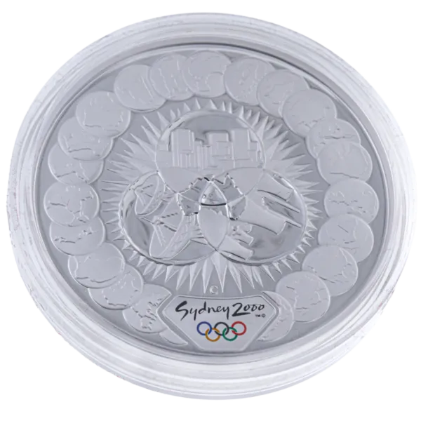 Sydney 2000 Olympic Gold / Silver Proof Millennium Coin Collection olympics