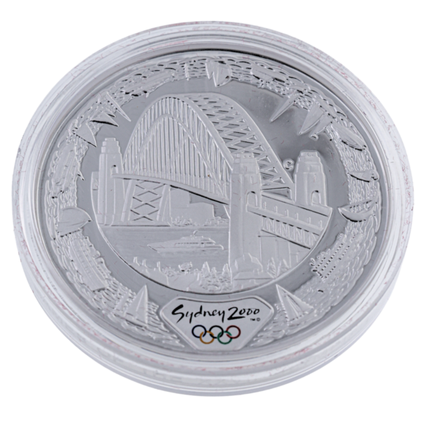 102049 - Harbour Bridge Sydney 2000 Olympic Gold / Silver Proof Millennium Coin Collection olympics