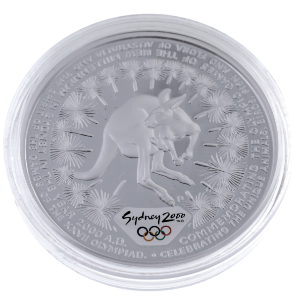 102049 - Kangaroo Sydney 2000 Olympic Gold / Silver Proof Millennium Coin Collection olympics